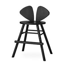 Die höhe kann ganz einfach von hand und ohne werkzeug eingestellt werden. Nofred Juniorstuhl Mouse Chair Eichenholz In Schwarz Kidswoodlove