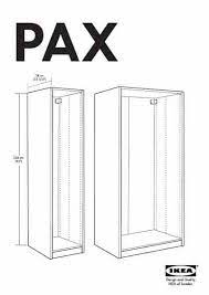 Related manuals for ikea aneboda wardrobe 31 7/8x70 7/8. Ikea Pax Wardrobe Frame 20x23x93 Furniture Download User Guide For Free 54f8 Manual Guru