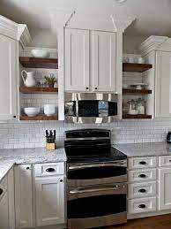 47 Cool Kitchen Decor Open Shelves Ideas Upper Kitchen Cabinets Open Kitchen Shelves Open Shelf Kitchen Cabinets