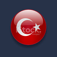 Flagi standardowo mają tunel na drzewiec. Okragla Ikona Z Flaga Turcji Grafika Stockowa Freeimages Com