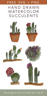 Download Free Svg Cactus Succulent Png Free Svg Svg Cactus Printable