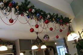 25 Easy And Affordable Christmas Decorating Ideas To Brighten Up The Holida Christmas Mantel Decorations Christmas Ceiling Decorations Holiday Decor Christmas