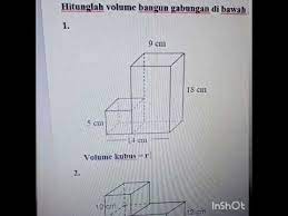 Belajar bareng fatchur 2 weeks ago. Mencari Volume Gabungan Kubus Dan Balok Kelas 5 Sd Youtube
