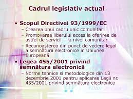 Clic aici pentru alte articole relevante despre legea 455/2001 din arhiva portalcontabilitate.ro. SemnÄƒtura ElectronicÄƒ Incotro Ppt Download
