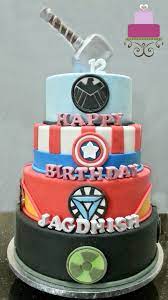 Sprinkles cake design images (sprinkles birthday cake ideas) february 2021 list of stunning sprinkles cake design image ideas that can inspire you to have custom cake designs for upcoming birthdays, weddings, anniversaries. Superhero Birthday Cake An Awesome Tutorial Decorated Treats