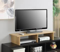 Shop wayfair for all the best monitor stands & risers. Convenience Concepts Designs2go Large Tv Monitor Riser Light Oak Walmart Com Walmart Com