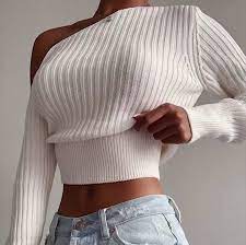 Check spelling or type a new query. China Fall Clothing For Women Rib Knit Sexy Sweater Top Pullovers Off Shoulder Knitwear Crop Sweaters China Knit Sweater And Women Sweaters Price