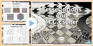 Pin drawn m c escher mlp 5 mesmerizing mc escher coloring pages image printable tessellation tessellations ice cream page kids pin m c escher clipart cupcake 9. M C Escher Tessellations Powerpoint Escher Art