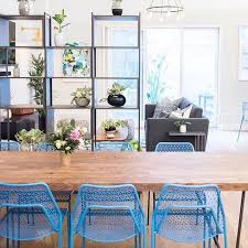 Hot Mesh Chair In Simple Blue By Blu Dot Modern Dining Room Blue Dot Furniture Furniture