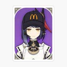 Genshin Impact Kujou Sara Icon Sticker  Sticker for Sale by pokeenix |  Redbubble