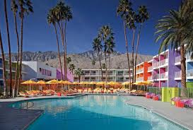 The Very Best Of Rainbow Colored Architecture Palm Springs Hotels Saguaro Hotel Palm Springs Saguaro Hotel