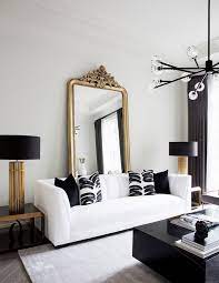 I would spray anything with gold, even a branch and it will look really extra special! Pin By C Theede On Idees Armoire Relookee Gold Living Room Black And White Living Room Living Room Designs