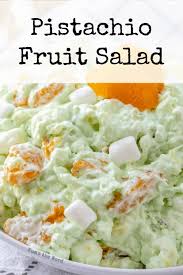 A fun cooperative activity to make fruit salad; Pistachio Fluff Watergate Salad Recipe Num S The Word