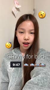 GRWM for bed #grwm #fyp #viral #follow