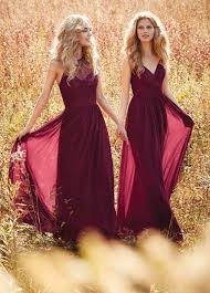 Wine Red Bridesmaid Dresses Halter V Neck Prom Dress Long Evening Gowns Boho Wedding Dress Designer Bridesmaid Dresses Halter Bridesmaid Dress Bridesmaid Gown