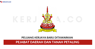 Pejabat daerah tanah petaling is a free software application from the office suites & tools subcategory, part of the business category. Jawatan Kosong Terkini Pejabat Daerah Dan Tanah Petaling Kerja Kosong Kerajaan Swasta