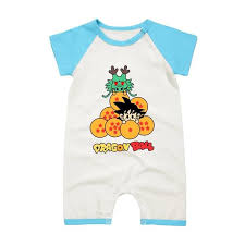 Dbz The Legendary Shenron Kid Goku Light Blue Baby Romper Rompers Babyclothes Babyclothing Baby Outfits Newborn Baby Boy Summer Baby Girl Clothes Winter