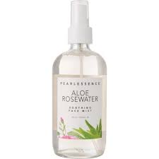 Pearlessence Aloe And Rosewater Soothing Face Mist 8 Oz Soothing Face Mist Face Mist Face