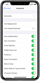 About The Keyboards Settings On Your Iphone Ipad And Ipod Touch Apple Support