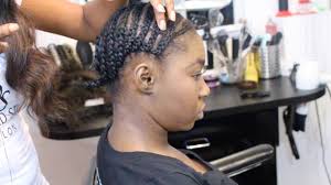 This helps your hair take a little long in the sew in. How To Braid Pattern For A Lace Closure Sew In Tutorial Very Detailed Part 1 Youtube
