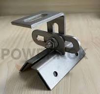 Solar Trapezoidal Metal Roof Mount Clamp Solar Mounting Trapezoidal Sheet  Metal Roof Hook