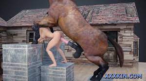 Sexo com cavalo 3d