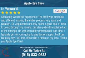 Whether you need an eye exam or a new pair of eyeglasses, we invite you to come to apple eye care, where we make your vision health our number. Apple Eye Care Apple Eyecare Twitter