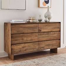 Enjoy dovetailed drawers and beveled mirrors. Anton Solid Wood 6 Drawer Dresser