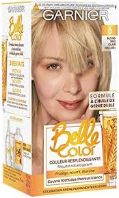 Belle Color Garnier Belle Color Permanent Hair Colour Blonde 06 Very Light  Natural Blonde : Amazon.com.be: Beauty