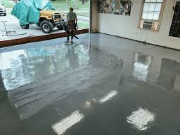 Test for moisture with a calcium chloride dish covered by a plastic dome. Epoxy Coated The 50 Year Old Garage Floors What A Job New Drywall Next Mancave