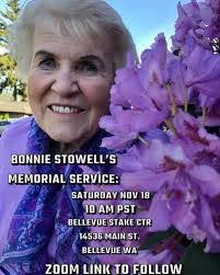 Bonnie Stowell's Instagram, Twitter & Facebook