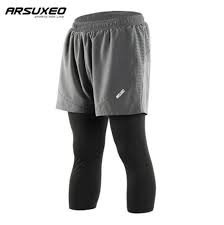 Tom caughlanonaugust 10, 2017/35 comments. Arsuxeo Men S Breathable 2 In 1 Running Shorts Marathon Shorts Fitness Jogging Active Shorts Running 3 4 Compression Tights Buy At The Price Of 14 39 In Aliexpress Com Imall Com