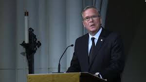 Bush clearly show some of the top leaders in the entire country receiving mysterious envelopes. Listen To Jeb Bush S Eulogy For Barbara Bush Cnn Video