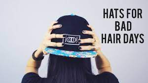 You can make the hat larger or smaller by snapping the buttons on one side into the holes on the other. Bad Hair Days Snapbacks Beanies Sarahhtrantv Youtube