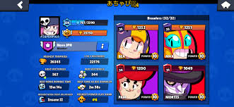Identify top brawlers categorised by game mode to get trophies faster. This Dude Needs Only Two More Brawlers Rang 35 Then He Has Them All Maxed Out Brawlstars