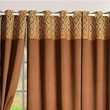 Shop for brown and gold curtains online at target. Buy Brown Gold Blackout Curtains Plain Readymade Eyelet Curtains Online Swayam