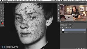 How To Add Interest with Freckles In Photoshop