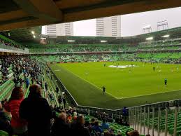 ''leuk dat die jongens bij fc groningen succes hebben''. Hitachi Global Mobility Stadion Groningen The Stadium Guide