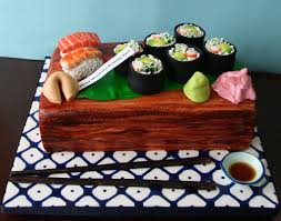 Sushi Cake Sushi Cake Sushi Cake Birthday Cake