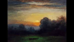 The tonalist approach to landscape painting is, above all, fun to try. George Inness Moonrise 8x8 Tonalist Landscape Oil Painting Youtube
