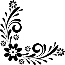 Pin By Angềlique La Mส Rguisề On Klipart Png In 2020 Flower Stencil Flower Drawing Border Design