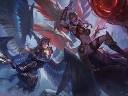At the start of season 3 onwards, she became. Kayle And Morgana Rework Updated Skins And Splash Art The Rift Herald