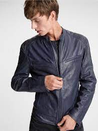 Starman Leather Racer Jacket In 2021 Racer Jacket Men S Leather Jacket Jackets