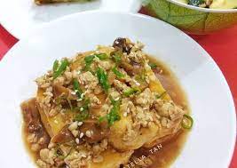 Resep Tahu Siram Ayam Jamur Oleh Alstella Tan Recipe Resep Tahu Resep Masakan Makanan Cina