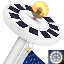 5 Best Solar Flagpole Light Reviews Residential Commercial Ratings