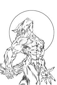 Coloring pages for werewolves are available below. Howling Werewolf Under The Moon Light Coloring Page Coloring Sun