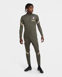 Atletico madrid offizielle technical training set (tech sweatshirt und trainingshose) saison 2019/2020, uefa an einen freund senden. Atletico De Madrid Strike Strick Fussball Trainingsanzug Fur Herren Nike Ch