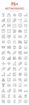 75 Networking Vector Icons Download Here Https Graphicriver Net Item 75 Networking Vector Icons 17086026 Vector Icons Icon Design Inspiration Network Icon