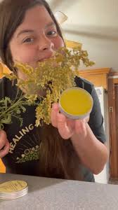 Wildcrafted goldenrod salve. 💛