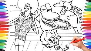 Maybe you would like to learn more about one of these? Hotel Transylvania 3 Coloring Pages For Kids How To Draw Hotel Transylvania Kraken Youtube